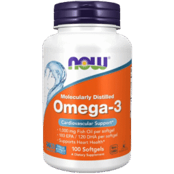 Omega-3, Molecularly Distilled Softgels