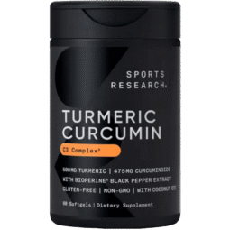Turmeric Curcumin with Coconut Oil and Bioperine®