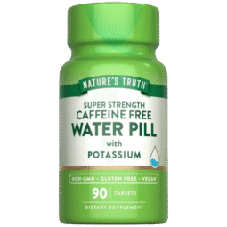 Water Pill with Potassium | Caffeine Free