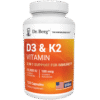 D3 & K2 Vitamin (10,000 IU Vitamin D + 100mcg Vitamin K)