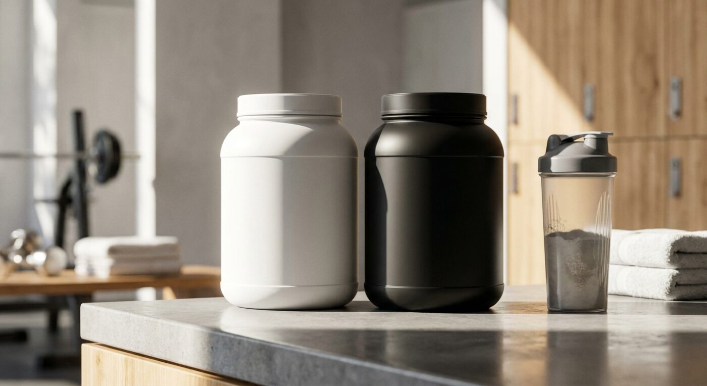 EAA vs. BCAA: What's the Difference and Which Do You Need? 7 EAA and BCAA amino acid supplement tubs comparison