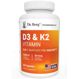 D3 & K2 Vitamin (5,000 IU Vitamin D + 50mcg Vitamin K)